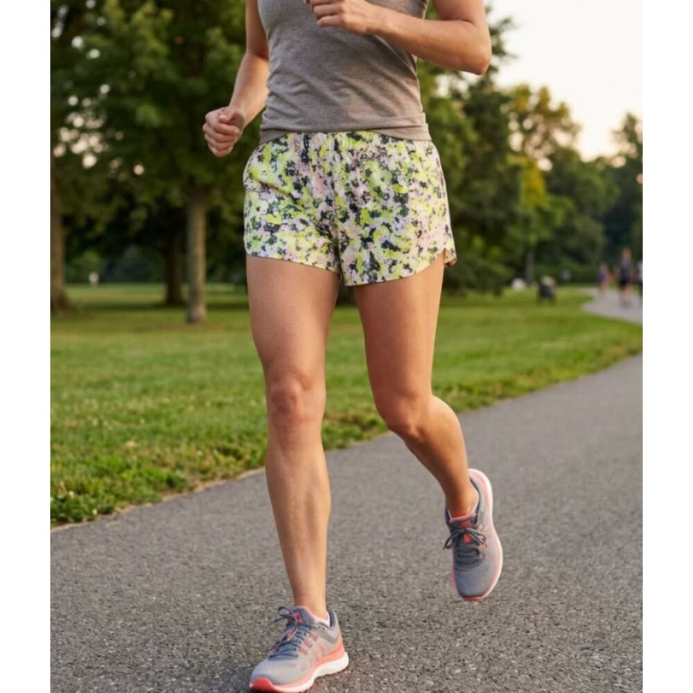 New Old Navy Mid Rise StretchTech 3" Quick Dry Run Shorts Women's Size XL